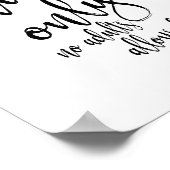 Poster Enfants Table noir et blanc 8x10 Signal pour Maria (Coin)