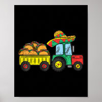 Enfants Taco Tracteur Cinco De Mayo Fête Mexicaine