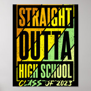 Poster Enfants tout droit sortis du lycée promotion 2023E