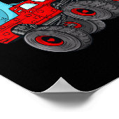 Poster Enfants Valentines Jour T Rex équitation Monster T (Coin)