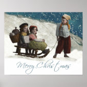 Poster Enfants vintages (Devant)