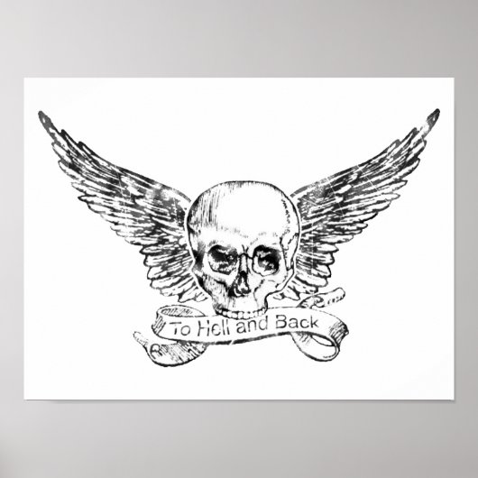 Poster Enfer et retour (Devant)