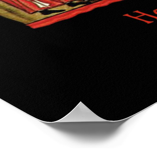 Poster Enfer Hortus Deliciarum (Coin)