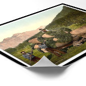 Poster Engadine, Grisons, Suisse (Coin)