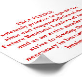 Poster Engagement de la FBLA (Coin)