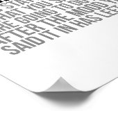 Poster Engagement Signifie Rester Loyal (Coin)