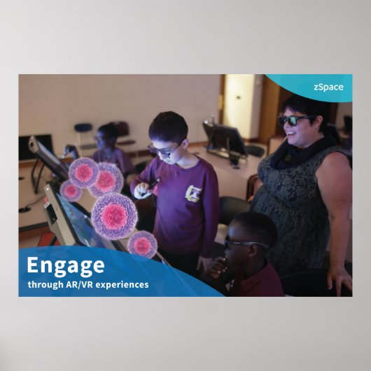 Poster Engagement - zSpace Poster, 24" x 36" (Devant)