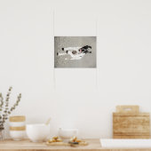 Poster Engelse aanwijzer (Keuken)