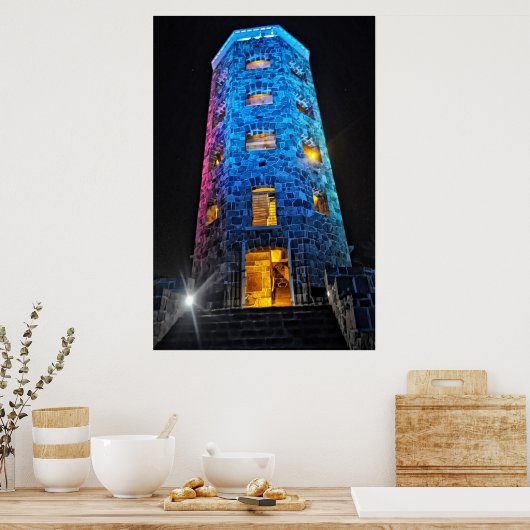 Poster Enger Tower Duluth Minnesota (Cuisine)