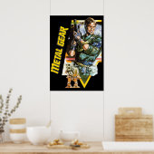 Poster Engin métallique (Cuisine)