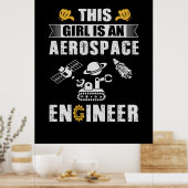 Poster Engineer This Girl Is (Cuisine)