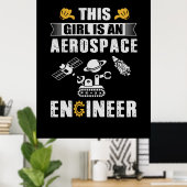 Poster Engineer This Girl Is (Bureau à domicile)