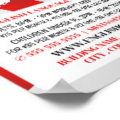 Poster England Flag, Anglais Language Course Publicité (Coin)