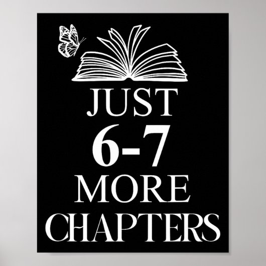Poster Englieacher 67 Book Just One More Chapter 6-7 Read (Devant)