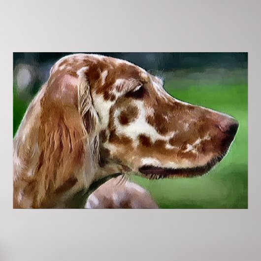 Poster English Setter Art Prints (Devant)