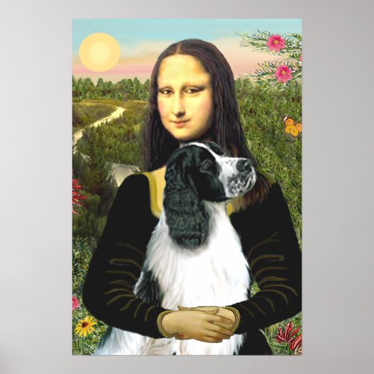 Poster English Springer 7 - Mona Lisa (Devant)