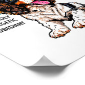 Poster English Springer Spaniel Owner Funny Dog Lover  (Coin)