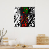 Poster "Engrenages" (Cuisine)