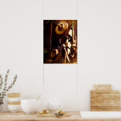 Poster Engrenages (Cuisine)