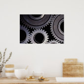 Poster Engrenages (Cuisine)