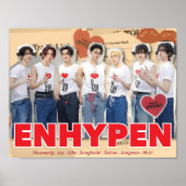 Poster Enhypen (Devant)