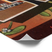 Poster Enid, OklahomaGrandes lettres ScènesEnid, OK (Coin)