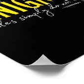 Poster Enigma, Les règles ne s'appliquent tout simplement (Coin)