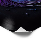 Poster Enigmatic Feline Glance - AI Crée (Coin)