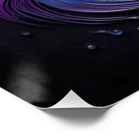 Poster Enigmatic Feline Glance - AI Crée (Coin)