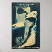 Poster Énigme bleue (Devant)