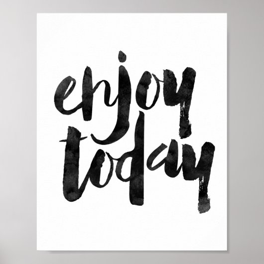 Poster Enjoy (Devant)