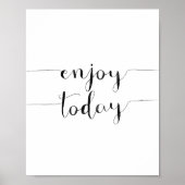 Poster Enjoy (Devant)