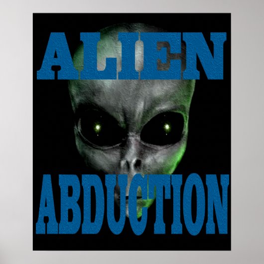 Poster Enlèvement d'Aliens (Devant)