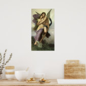 Poster Enlèvement de Psyché par Bouguereau (Cuisine)
