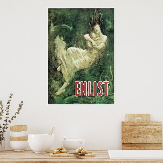 Poster Enlist ~ Lusitania Tragédie (Cuisine)
