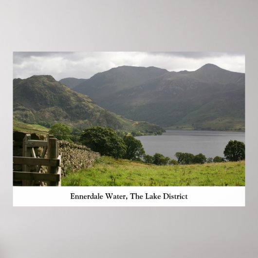 Poster Ennerdale Water, The English Lake District (Devant)