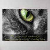 Poster Ennui - Curiosité, Dorothy Parker (Devant)