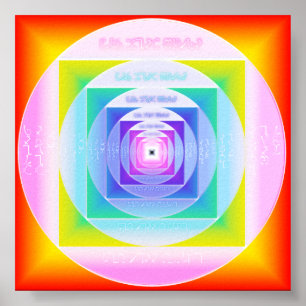 Poster Enochian Sigil Des 4 Watchtowers