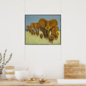 Poster Énorme mais attentionnée (Cuisine)