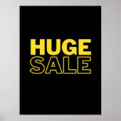POSTER ÉNORME VENTE (Devant)