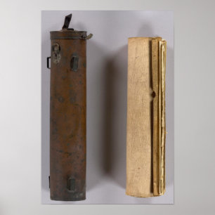 Poster Enquête de frontière du Michigan et de l'Indiana