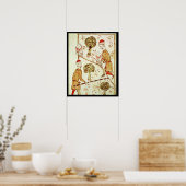 Poster Enquêtes et délimitation des terres (Cuisine)