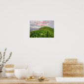 Poster Enraciné dans les bénédictions (Cuisine)