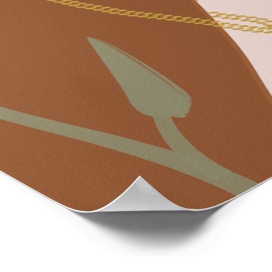 Poster Enraciné dans les bénédictions ancestrales : l'art (Coin)