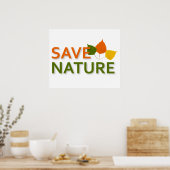 Poster Enregistrer la nature (Cuisine)