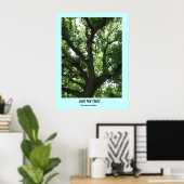 Poster Enregistrer l'affiche Arbres (Bureau à domicile)