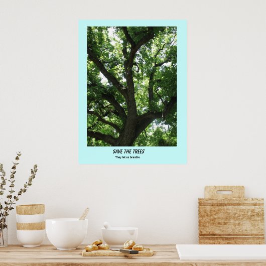 Poster Enregistrer l'affiche Arbres (Cuisine)
