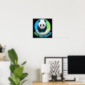 Poster Enregistrer l'affiche de Pandas (Bureau à domicile)