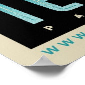 Poster Enregistrer l'affiche TeePee (Coin)