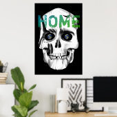 Poster Enregistrer le crâne de la Terre (Bureau à domicile)